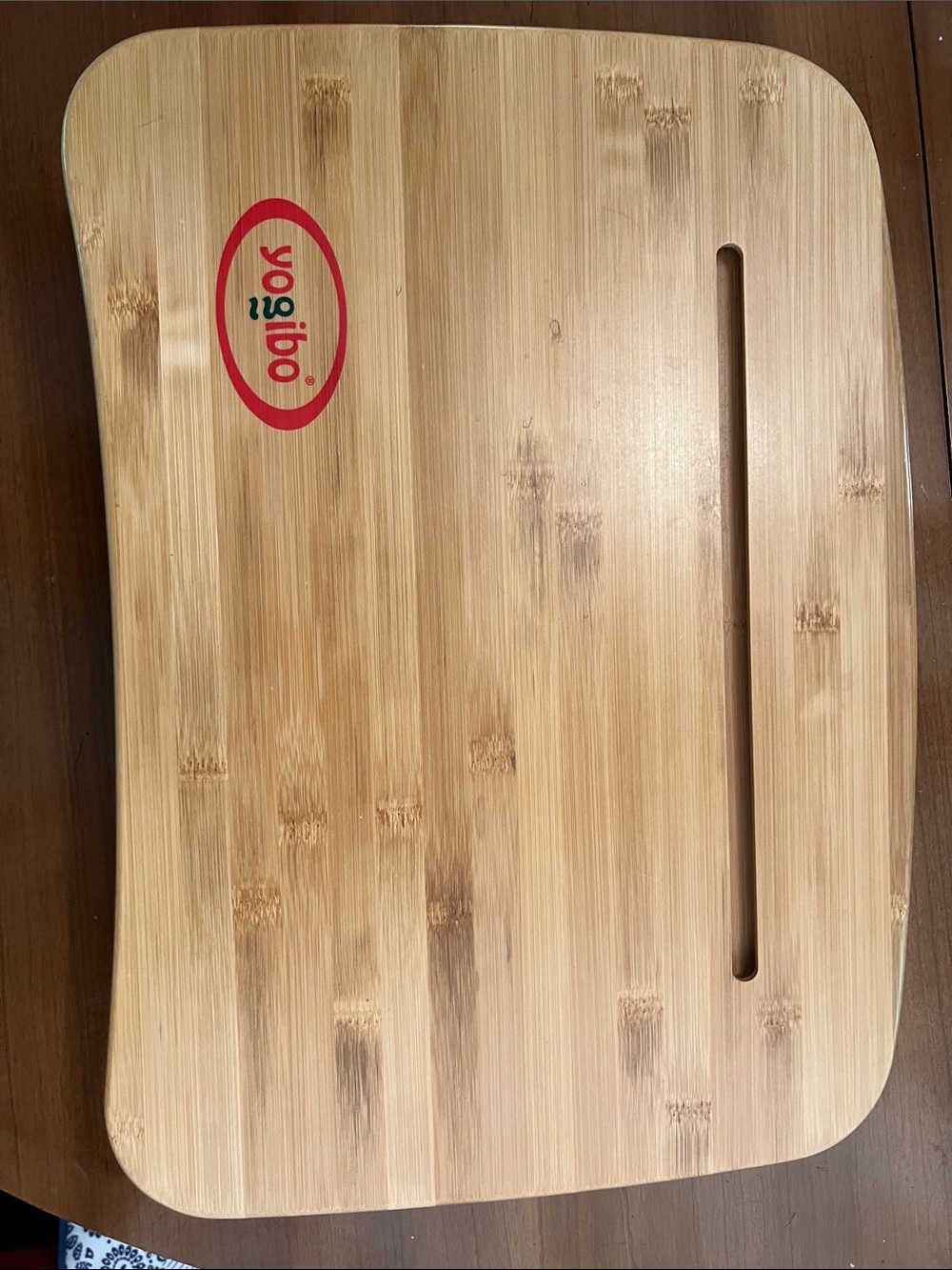 Bamboo Laptop Desk - Natural Brown
